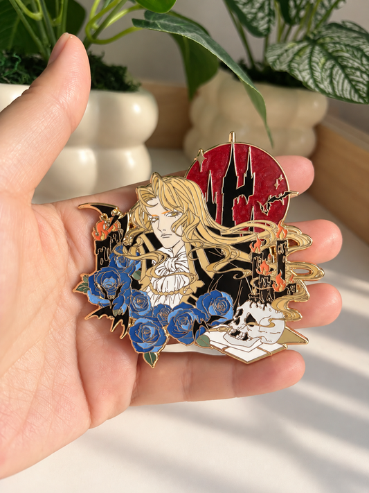 Alucard Enamel Pin