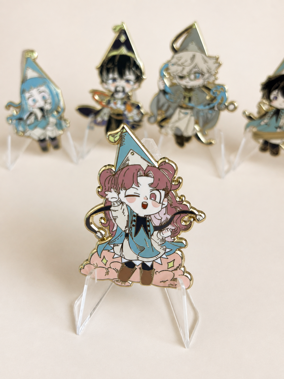 WHA Chibi Enamel Pin