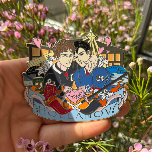 Hollanov Enamel Pin