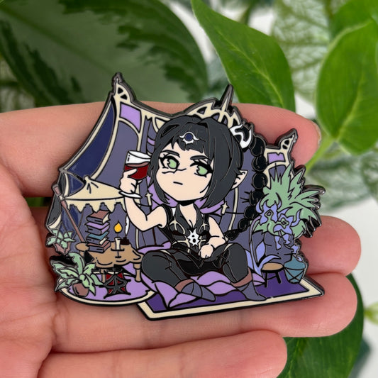BG3 Shadowheart Chibi Enamel Pin