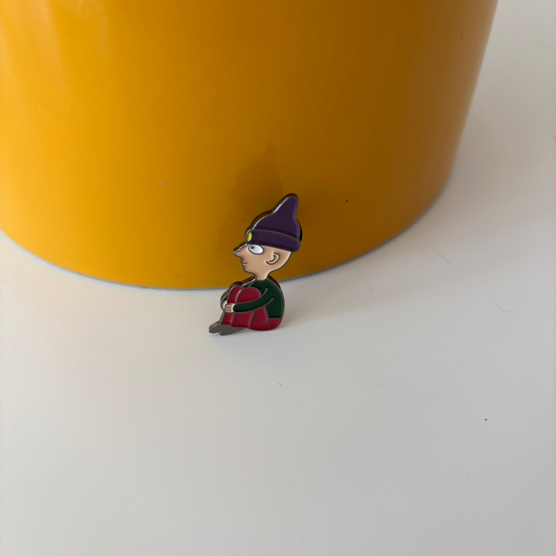 Radiohead-Inspired Enamel Pin