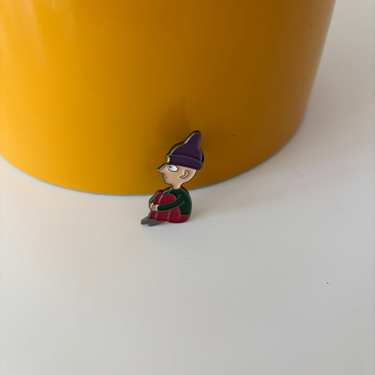 Radiohead-Inspired Enamel Pin