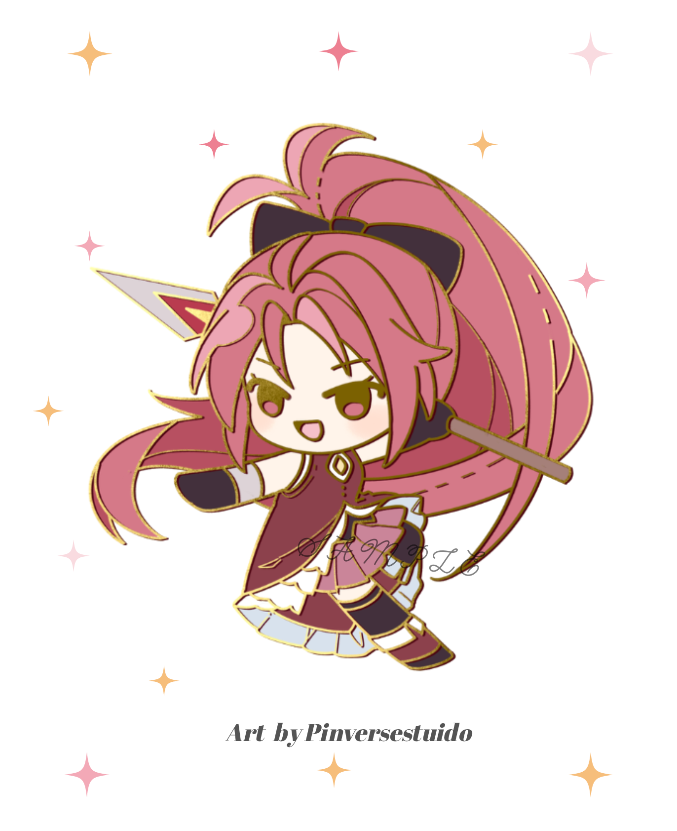 Pre-order|Madoka Magica Chibi Enamel Pin
