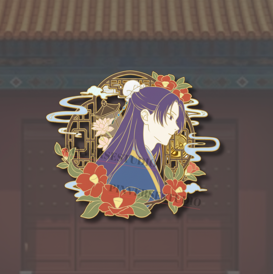 The Apothecary Diaries Maomao&Jinshi Enamel Pin