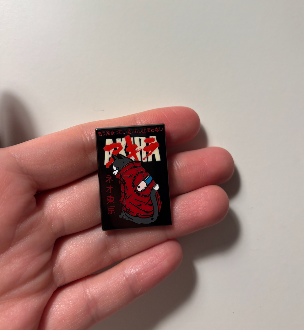 Akira Enamel Pin | Neo Tokyo Cyberpunk Anime Collectible