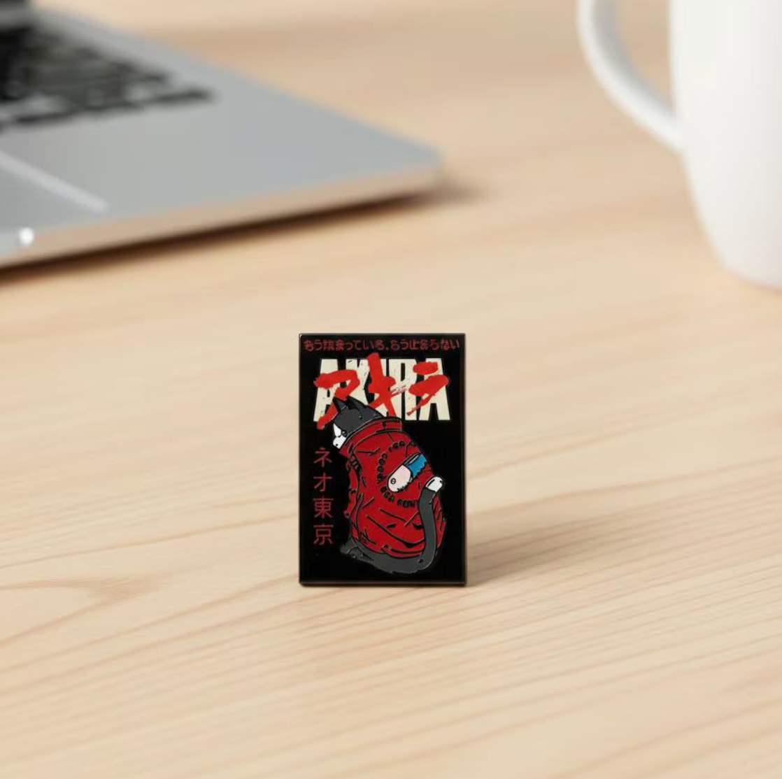 Akira Enamel Pin | Neo Tokyo Cyberpunk Anime Collectible