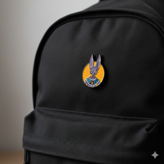 Beerus Hard Enamel Pin | God of Destruction Anime Collectible