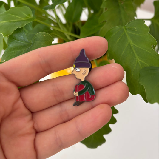 radiohead robin  music video enamel pins