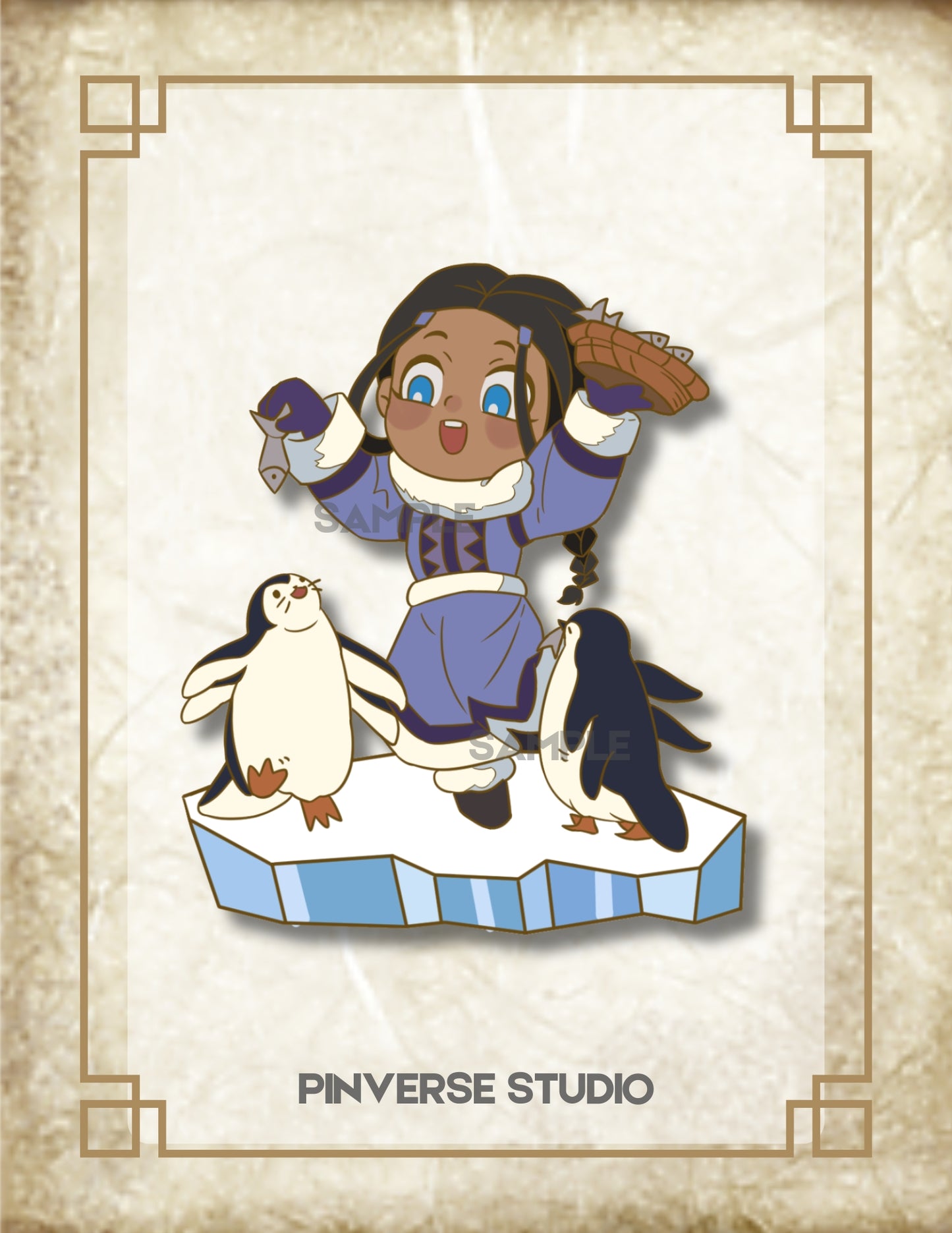 Pre-order｜Atla Chibi Enamel Pin