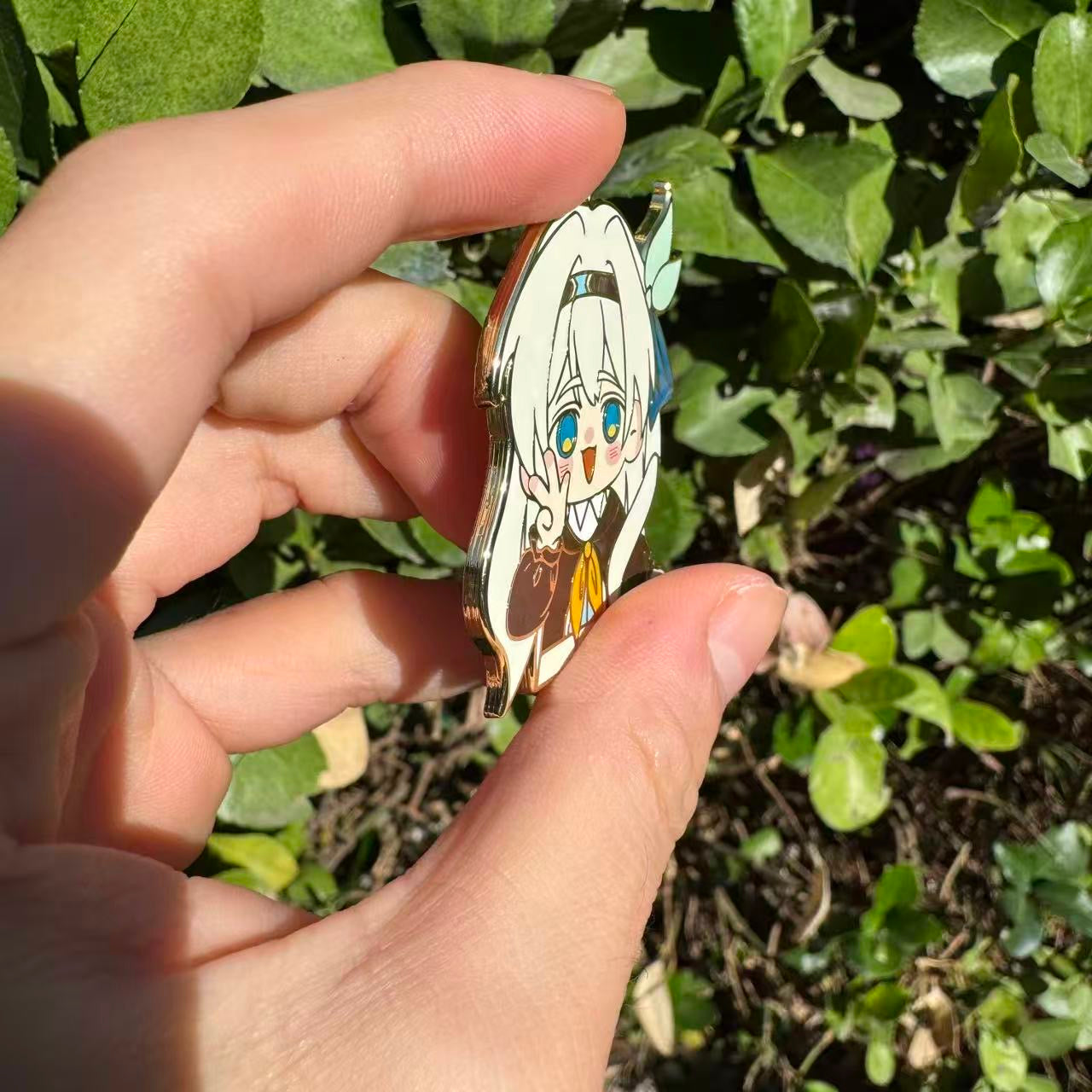 HSR Firefly & Kafka Enamel Pin | Honkai Star Rail Hard Enamel Badge