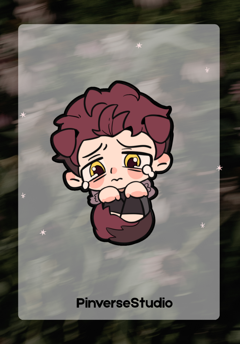 Pre-order｜Valko cute expression chibi enamel pins