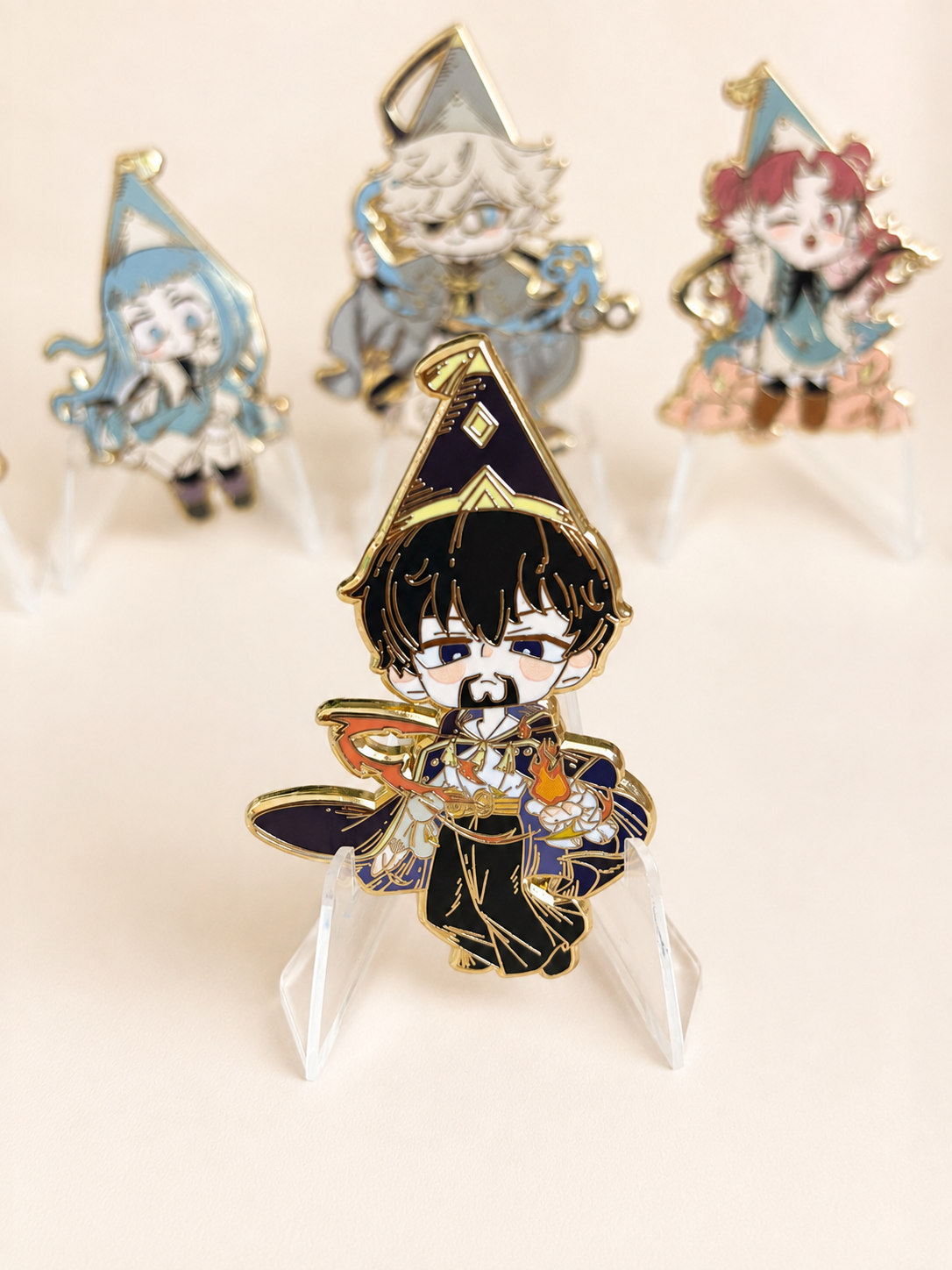 WHA Chibi Enamel Pin