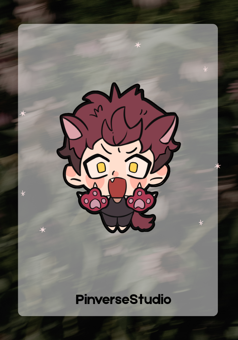 Pre-order｜Valko cute expression chibi enamel pins