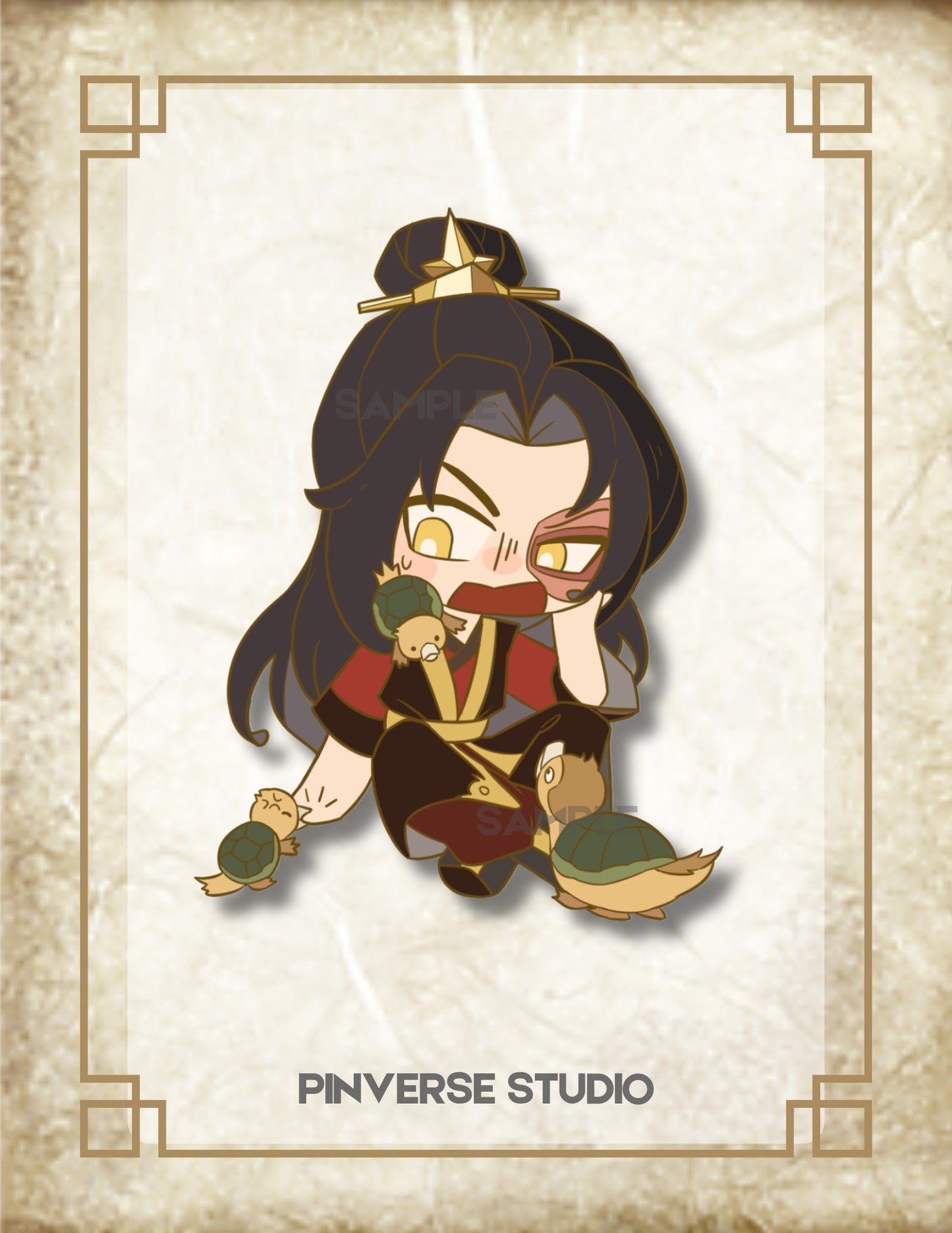 Pre-order｜Atla Chibi Enamel Pin