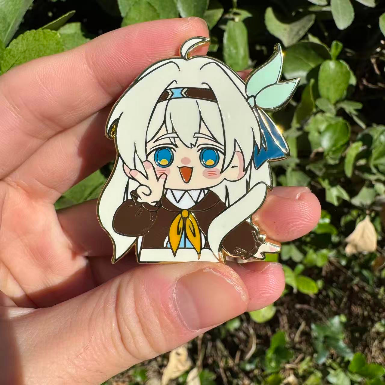 HSR Firefly & Kafka Enamel Pin | Honkai Star Rail Hard Enamel Badge