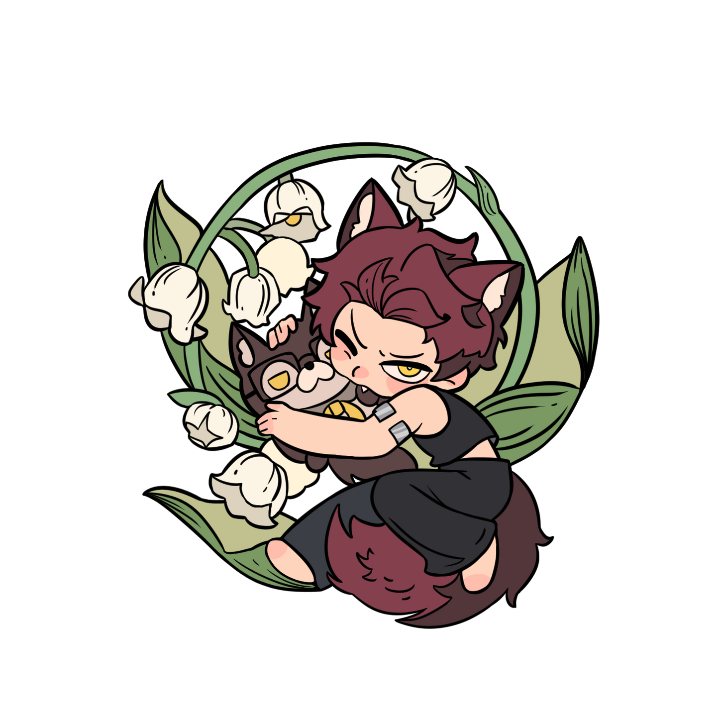 Preorder | LADS Valko chibi enamel pin