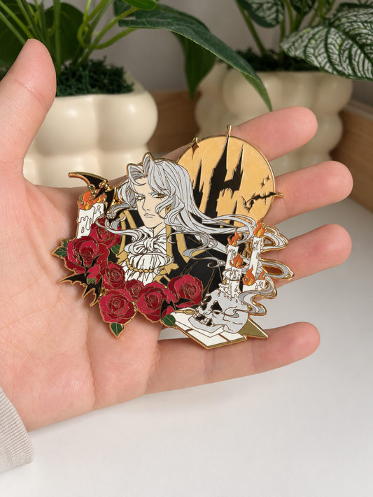 Alucard Enamel Pin