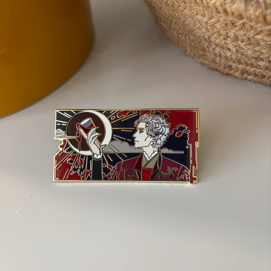 Astarion Enamel Pin — BG3 Vampire-Inspired Design