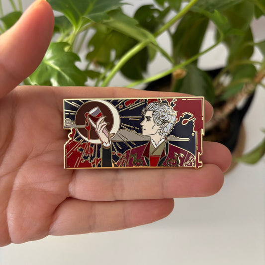 Astarion Enamel Pin — BG3 Vampire-Inspired Design