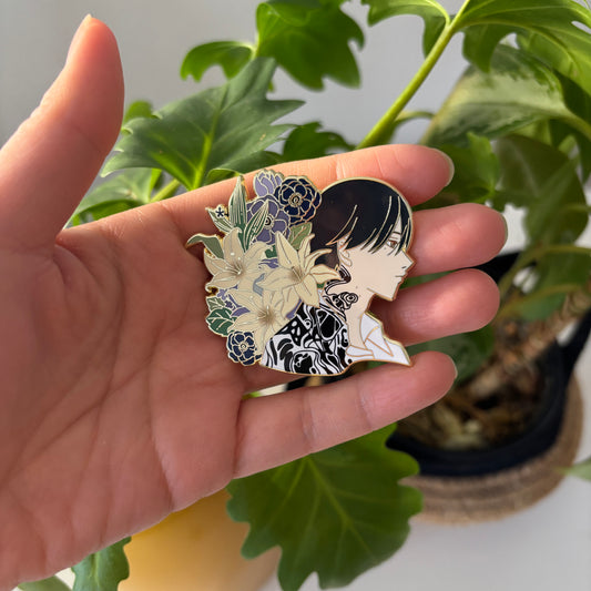 Yoshiki & Hikaru Enamel Pins – TSHD Inspired Gold-Plated Hard Enamel Set