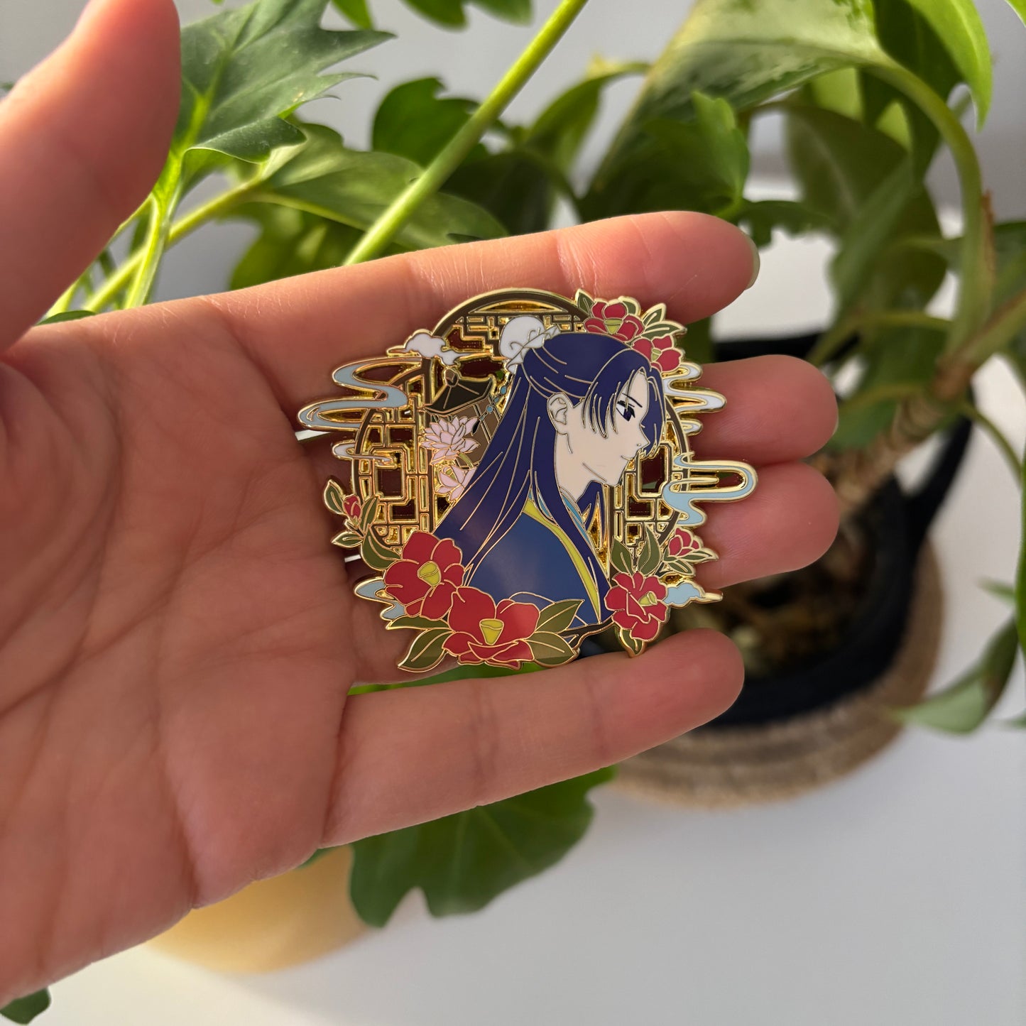 The Apothecary Diaries Maomao&Jinshi Enamel Pin | Gold-Plated Metal Pin