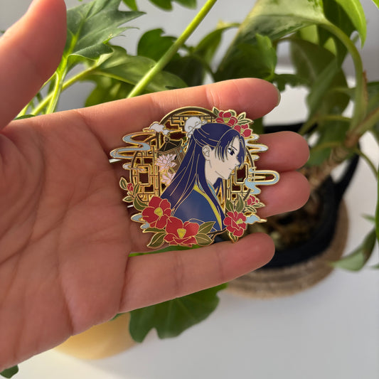The Apothecary Diaries Maomao&Jinshi Enamel Pin | Gold-Plated Metal Pin