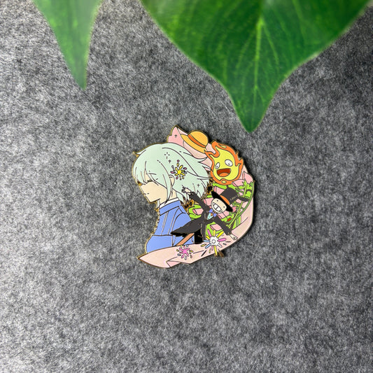 Howl & Sophie Enamel Pins