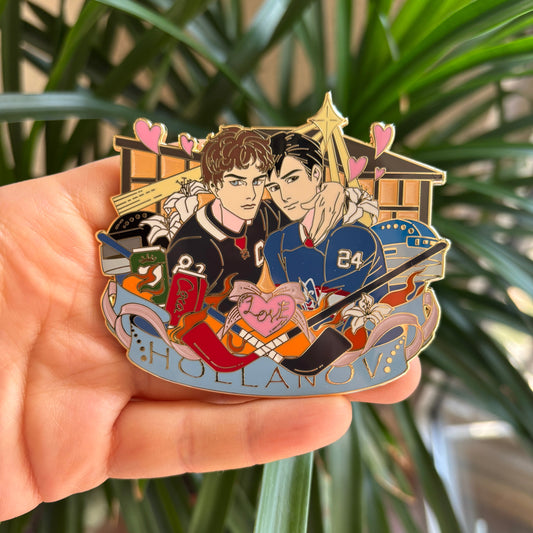 Hollanov Enamel Pin