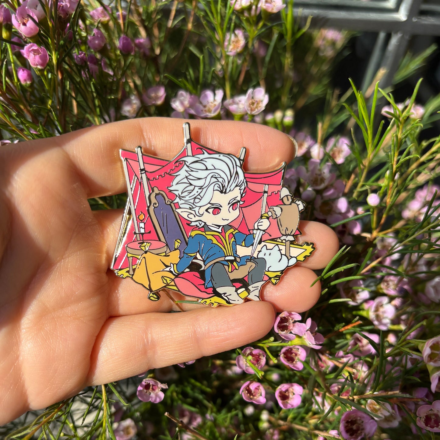 BG3 Astarion Chibi Enamel Pin