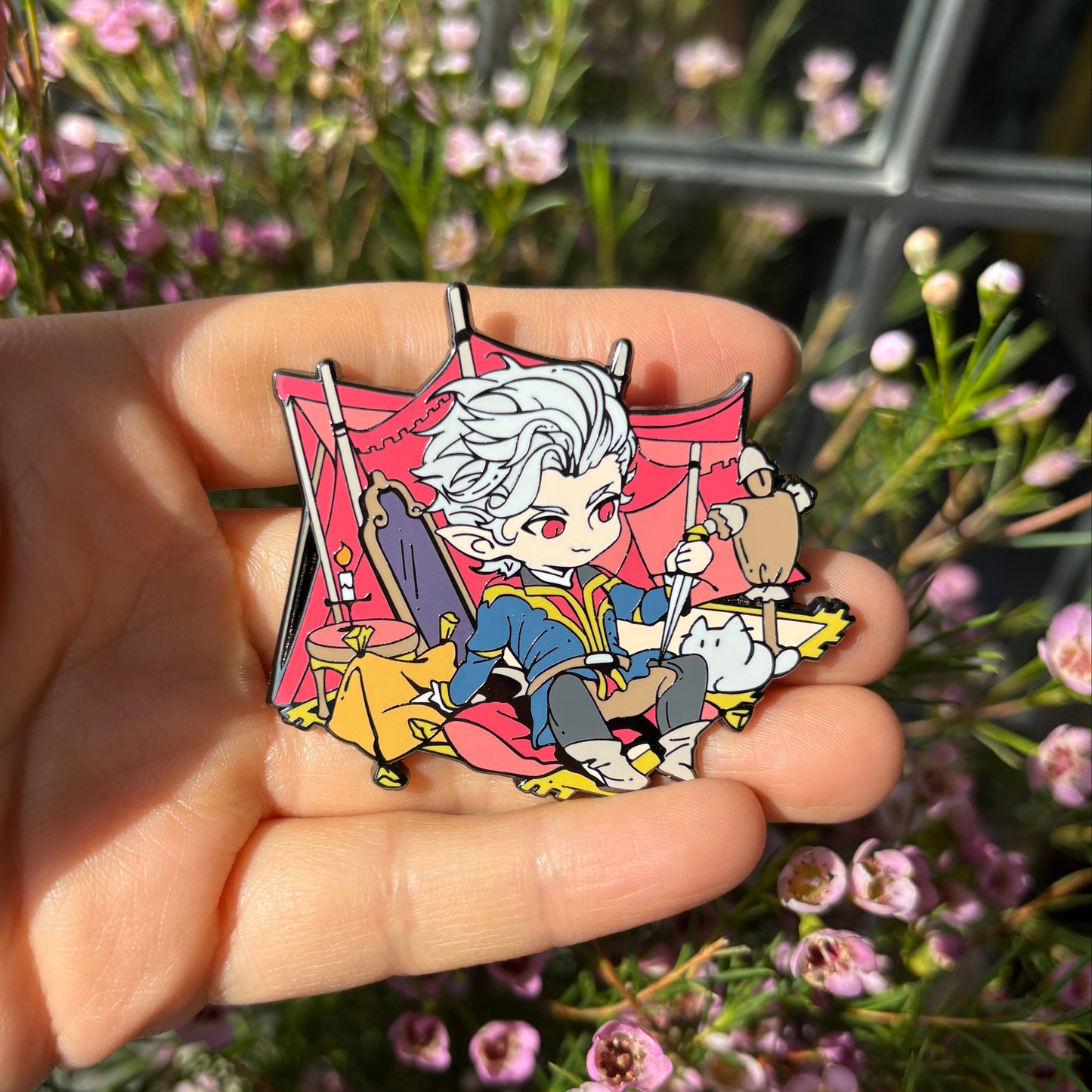 BG3 Astarion Chibi Enamel Pin