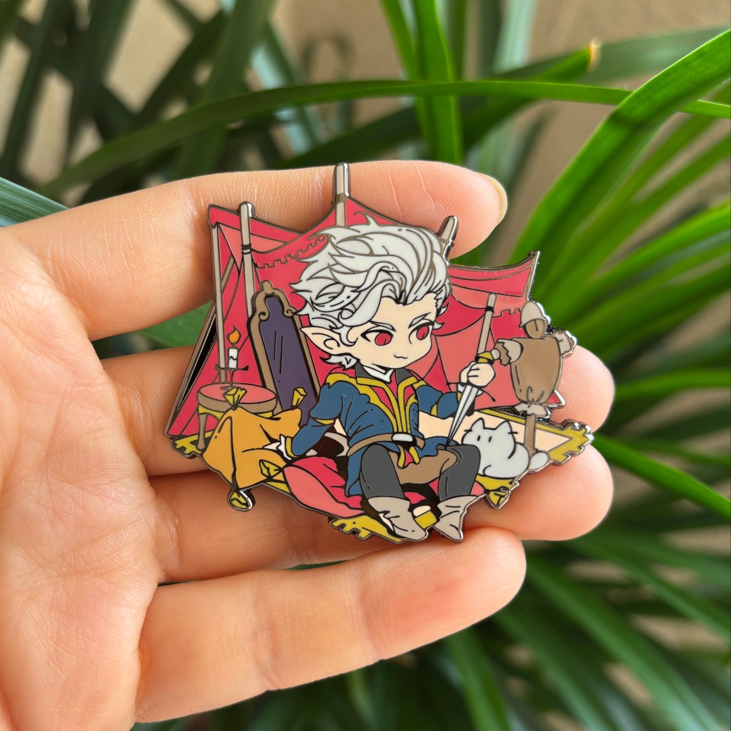 BG3 Astarion Chibi Enamel Pin