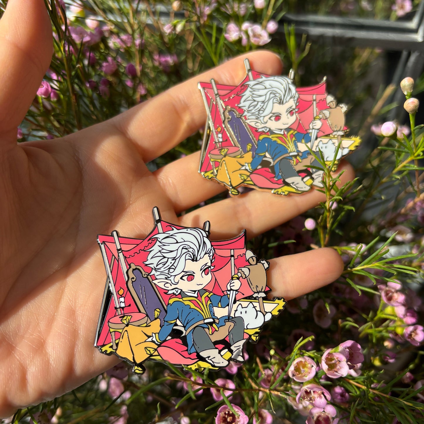 BG3 Astarion Chibi Enamel Pin