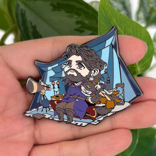 BG3 Gale Chibi Enamel Pin
