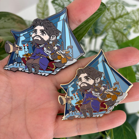 BG3 Gale Chibi Enamel Pin