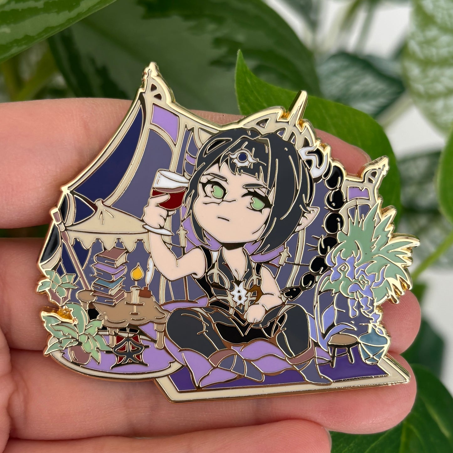 BG3 Shadowheart Chibi Enamel Pin