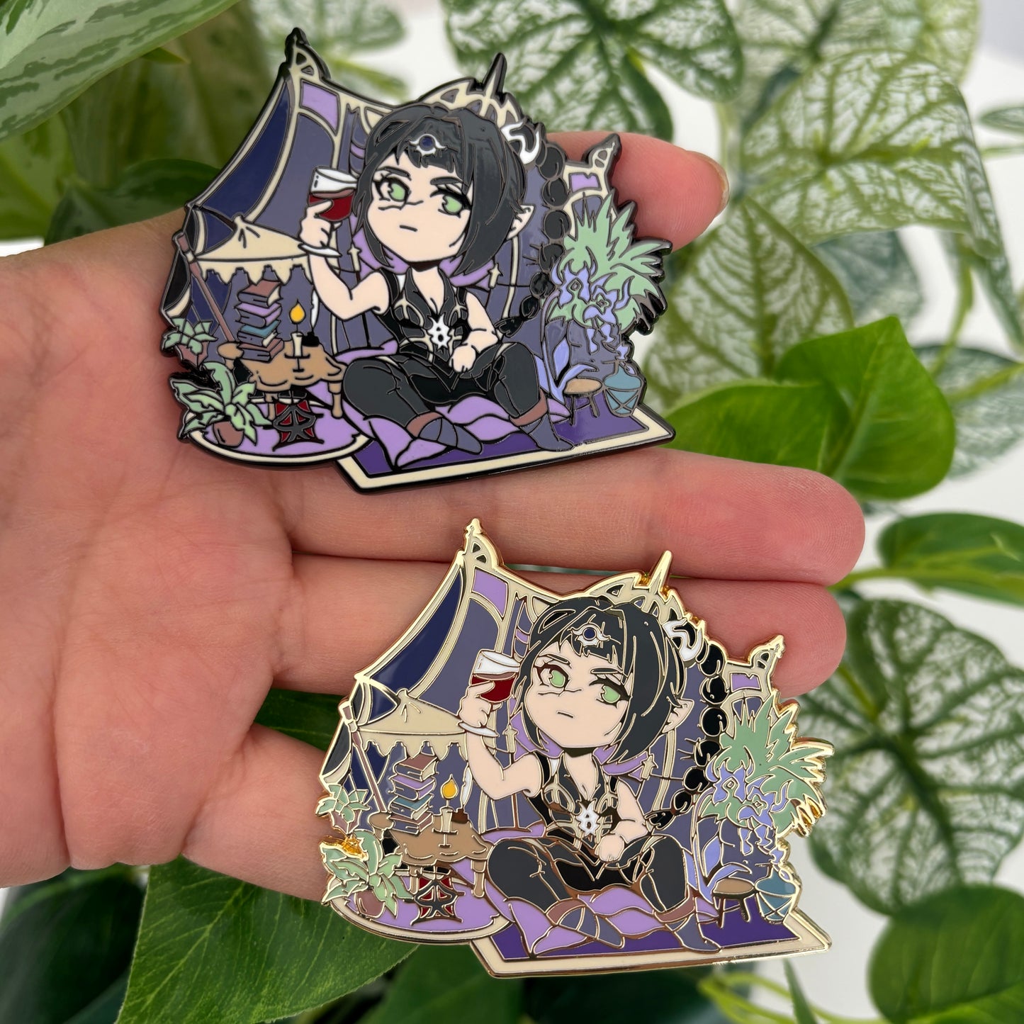 BG3 Shadowheart Chibi Enamel Pin