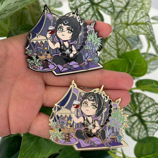 BG3 Shadowheart Chibi Enamel Pin