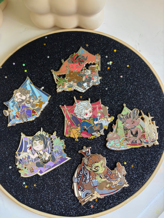 BG3 collection Chibi Enamel Pin