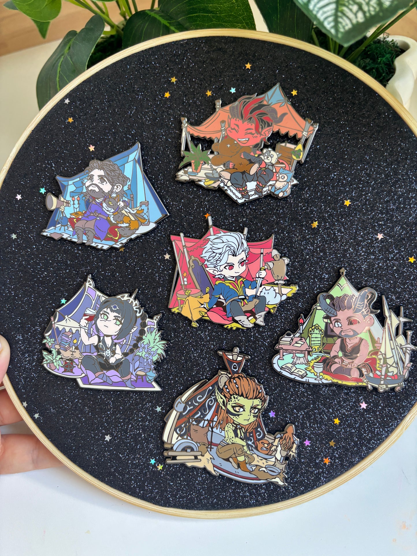 BG3 collection Chibi Enamel Pin