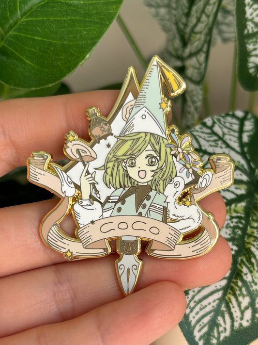 WHA Coco Enamel Pin | Pre-order