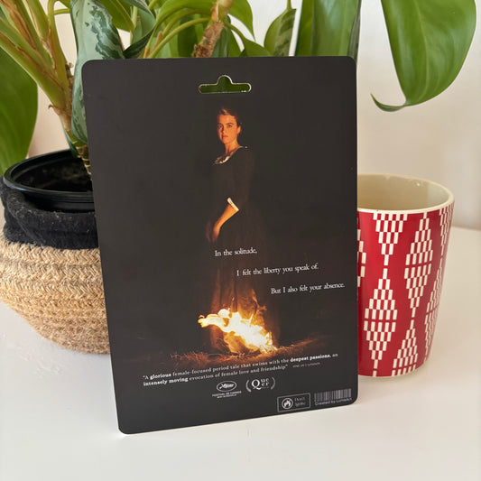 Portrait of a Lady on Fire Art Blister Card – Mini Movie-Inspired Hanging Display
