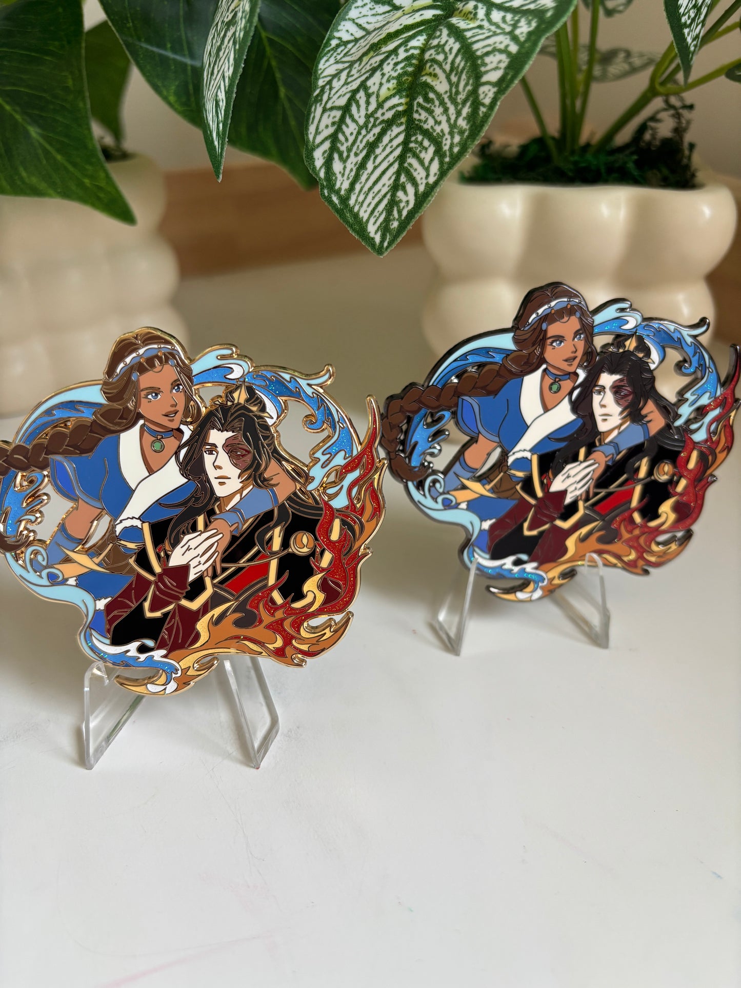 Zutara Enamel Pin