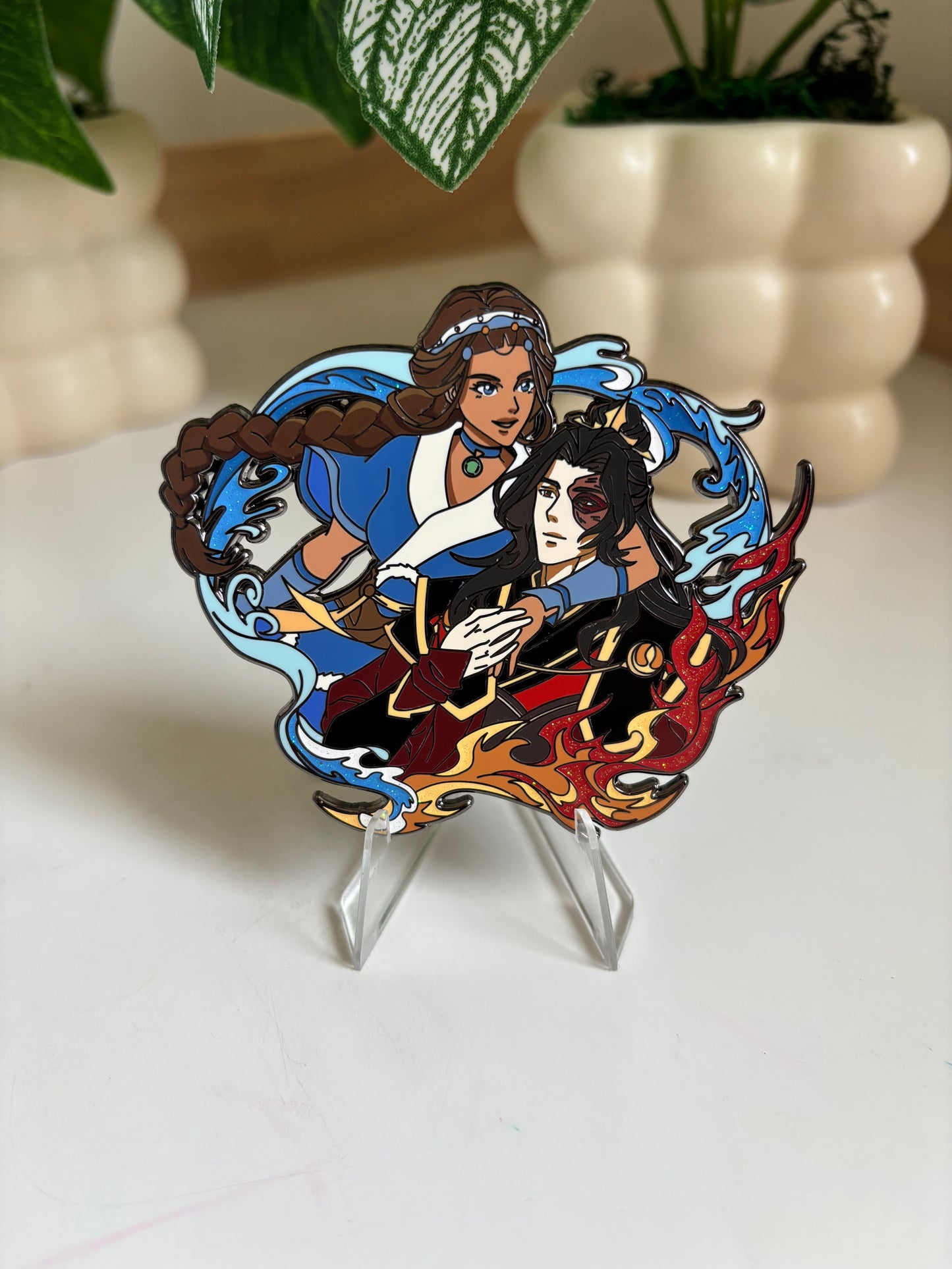 Zutara Enamel Pin