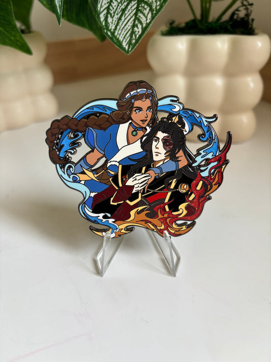 Zutara Enamel Pin