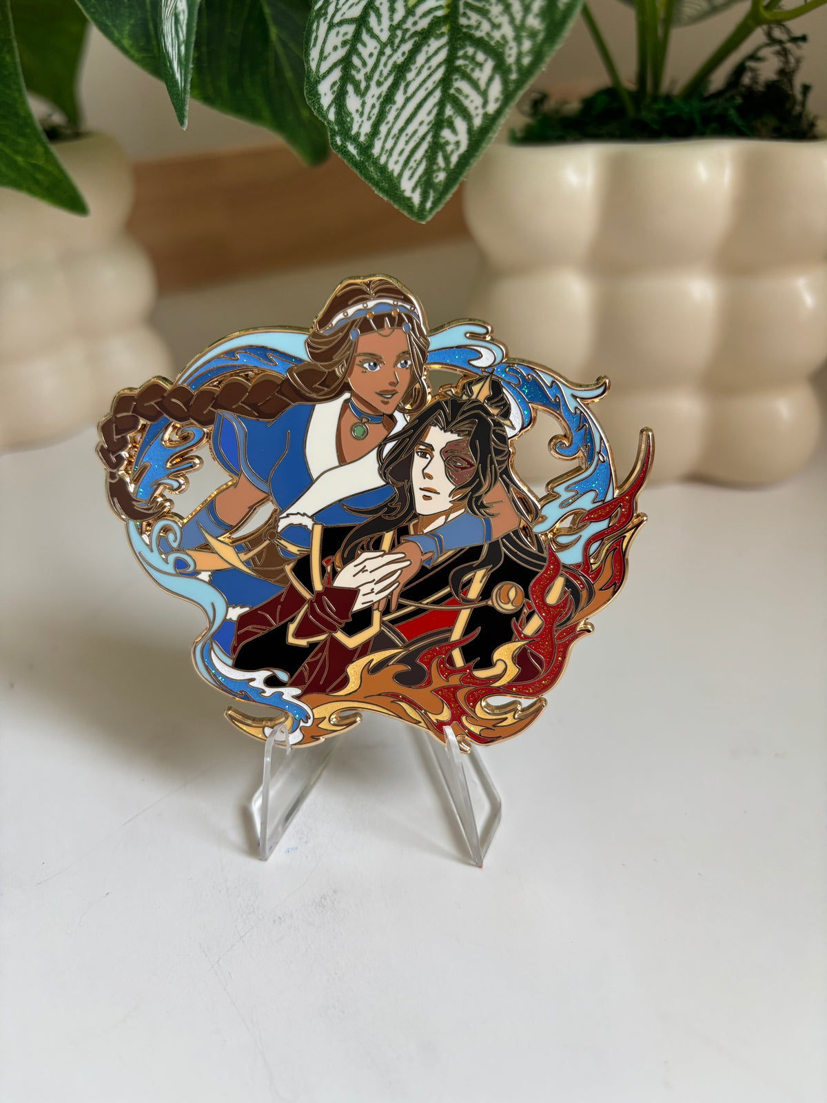 Zutara Enamel Pin