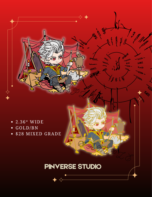 BG3 Astarion Chibi Enamel Pin | Pre-order