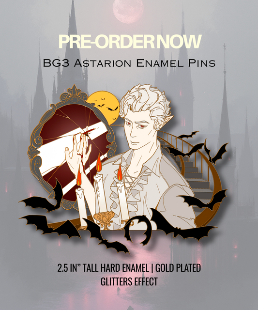 BG3 Astarion Enamel Pin | Pre-order