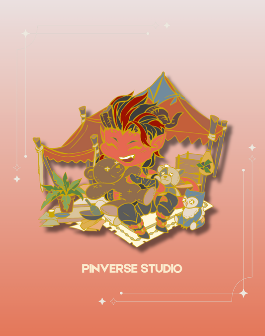 BG3 karlach Chibi Enamel Pin | Pre-order