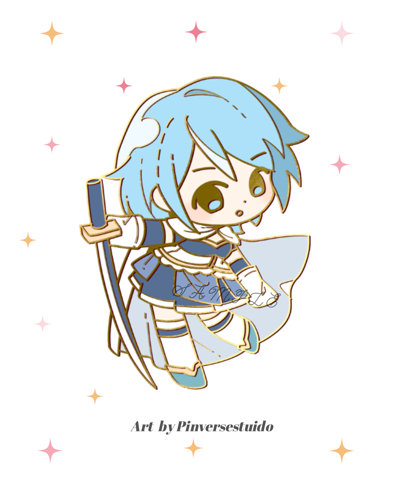 Pre-order｜Madoka Magica Chibi Enamel Pin