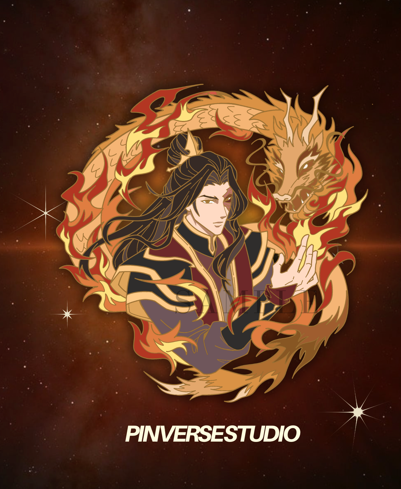 Pre-order | Zuko Enamel Pin
